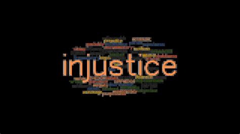 INJUSTICE: Synonyms and Related Words. What is Another Word for ...