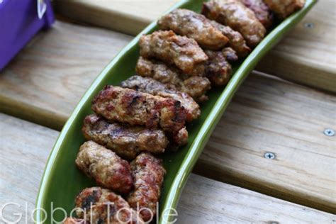 Bosnian Finger Sausages | Cevapi | Global Table Adventure