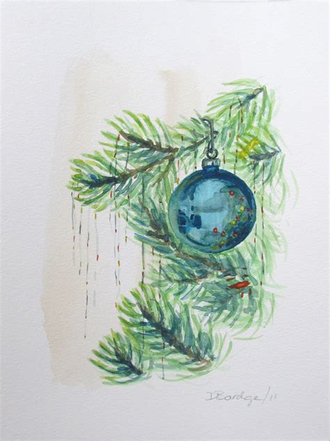 Watercolor christmas tree, Christmas paintings, Christmas watercolor