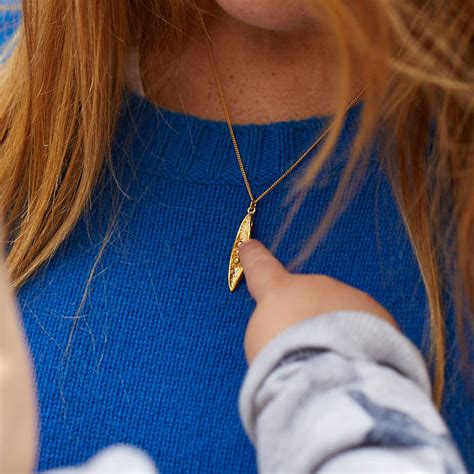 Personalised Peas In A Pod Necklace In Sterling Silver By By River | notonthehighstreet.com