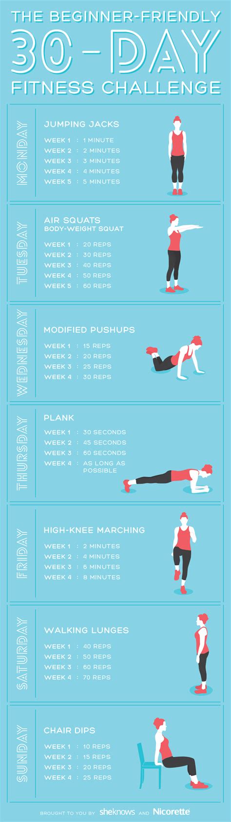 The world’s simplest 30-day fitness challenge to get you back on track (we swear!)