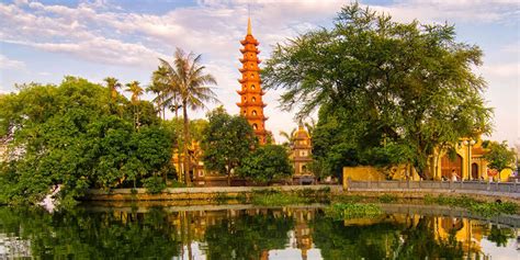 Tran Quoc pagoda Hanoi - one of the oldest pagodas in Vietnam