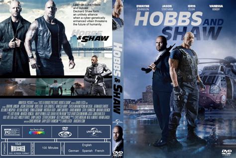 Hobbs & Shaw (2019) R1 Custom DVD Cover - DVDcover.Com