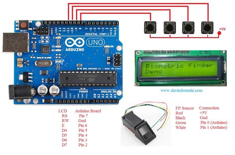 Arduino UNO based fingerprint sensor interface – Mahi's