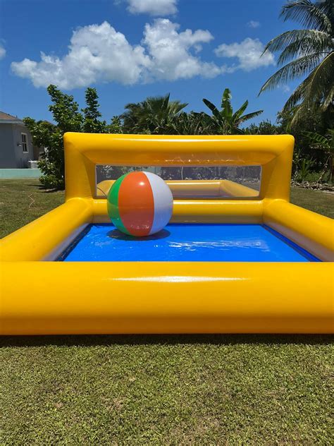 Inflatable Volleyball Pool, 50% deposit required within 3 days after o ...