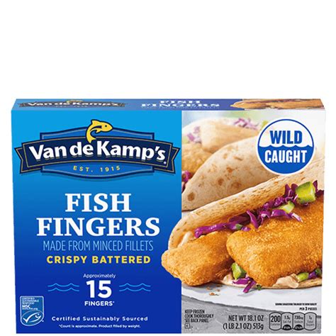 Frozen Fish Fingers | Van de Kamp’s