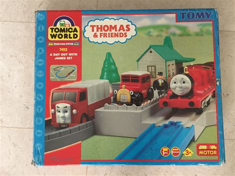 Tomica world 7412 - Thomas and friends: A day out with James set ...