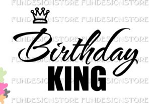 BIRTHDAY KING,CLIPART,PNG Graphic by FUNDESIGNSTORE · Creative Fabrica