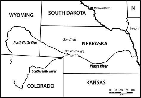 Platte River Map