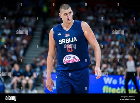 Nikola Jokic of Serbia reacts Stock Photo - Alamy