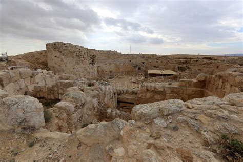 Herodion - Ancient Fortress in the Judean Desert Stock Image - Image of ...