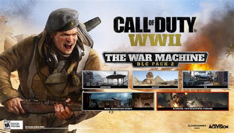 Prepare yourself for Call of Duty: WWII - The War Machine – the Second DLC Pack for Call of Duty ...