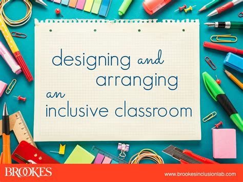 23 Tips for Designing and Arranging Your Inclusive Classroom - Brookes ...