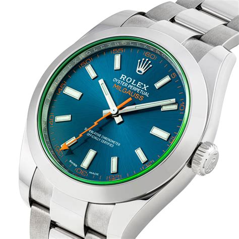 ROLEX, MILGAUSS BLUE DIAL, REF. 116400GV, | Christie’s