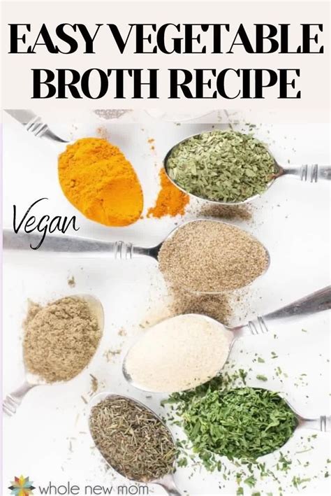 DIY Vegetable Broth Powder | All-Purpose Seasoning [Video] | Recipe [Video] | Homemade vegetable ...