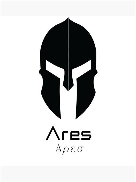 "Ares Logo" Poster for Sale by Artology06 | Redbubble