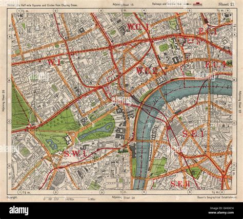 Map london soho hi-res stock photography and images - Alamy