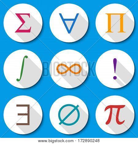 Mathematical Symbols Vector & Photo (Free Trial) | Bigstock