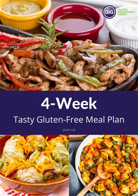 Gluten-Free Meal Plans - GIG® Gluten Intolerance Group®