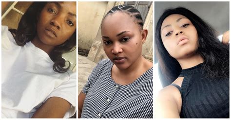 Top 10 Nigerian Celebrities Who Look Gorgeous Without Makeup