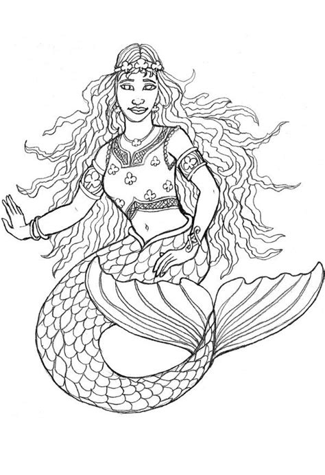 Free Printable Mermaid Coloring Pages For Kids