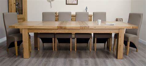 Solid Oak Dining Room Table