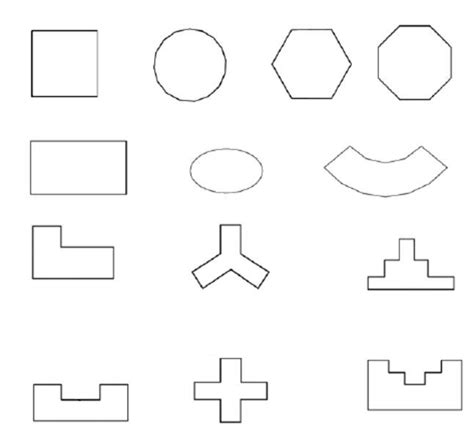 Various building plan shapes. | Download Scientific Diagram