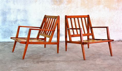 SELECT MODERN: Pair of Danish Modern Lounge Chairs
