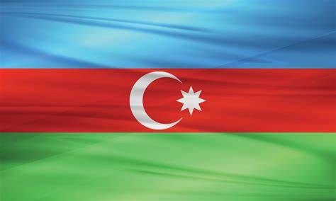 Illustration of Azerbaijan Flag and Editable vector Azerbaijan Country ...