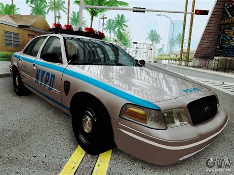 Ford Crown Victoria 2003 NYPD White for GTA San Andreas