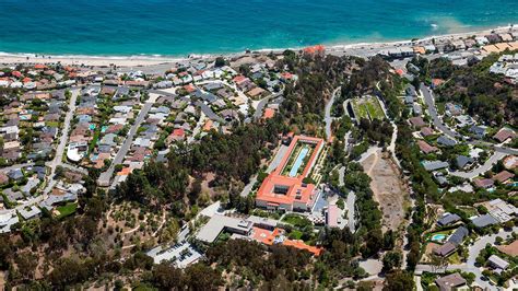 The Getty Villa in Malibu | West Coast Aerial Photography, Inc