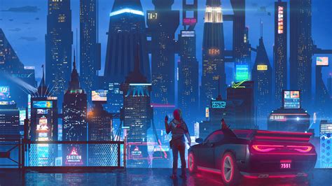 🔥 [20+] Cyberpunk Cityscape Wallpapers | WallpaperSafari