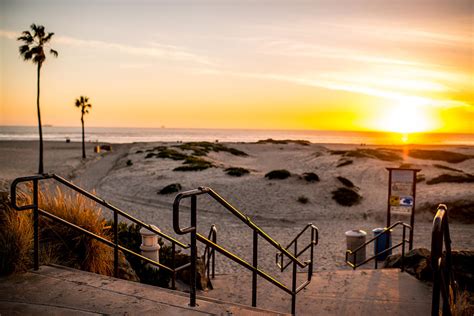 Sunset on Coronado Beach, California, USA Photograph by Anna ...