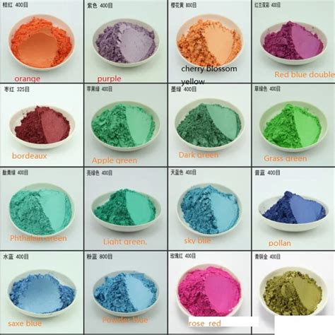 100g pearl pigment,mica powder Acrylic paint Color pearl powder Metallic paint flash powder 1lot ...