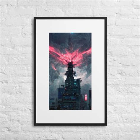 Final Fantasy VII: Summon Shinra Building Midgar Print - Etsy