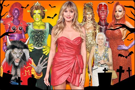 Heidi Klum reveals secrets behind 20 wild Halloween party costumes ...