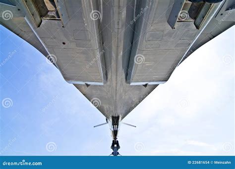 Supersonic Aircraft Concorde Stock Photo - Image of wing, detail: 22681654