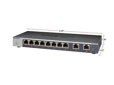 NETGEAR 10-Port Gigabit/10G Ethernet Unmanaged Switch - Newegg.com