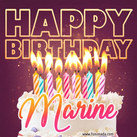 Happy Birthday Marine GIFs - Download on Funimada.com