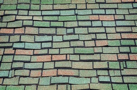 Colorful Old Shingled Roof stock image. Image of background - 29681077