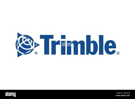 Trimble company, Logo, White background Stock Photo - Alamy