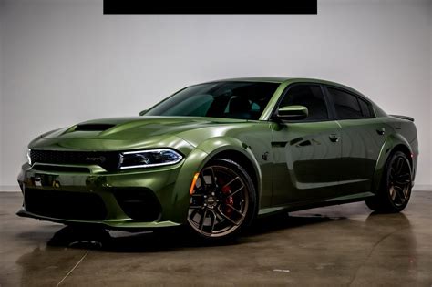 2022 Dodge Charger Srt Hellcat Widebody 45 Miles F8 Green 4dr Car Intercooled Su - New Dodge ...