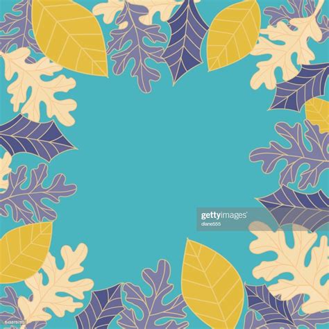 Hand Drawn Fall Leaves Background High-Res Vector Graphic - Getty Images