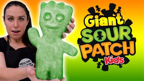 DIY Giant Sour Patch Kid 🤓 - YouTube