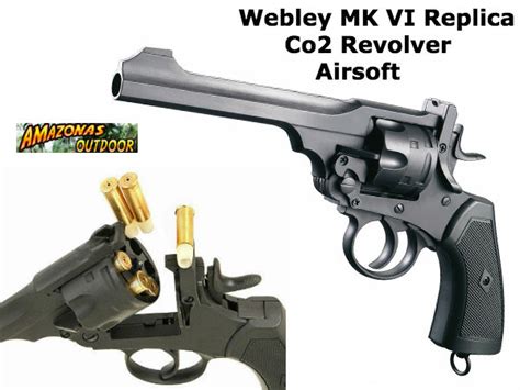 Webley Replica Airsoft Revolver - Amazonas Outdoor