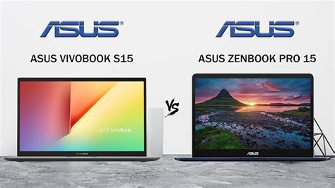 ASUS VIVOBOOK S15 VS ASUS ZENBOOK PRO 15 | WHICH ONE IS BETTER? | TECH COMPARISON | PROS AND ...