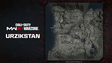 Modern Warfare 3 Warzone Map Revealed; POIs and Gameplay Details Showcased