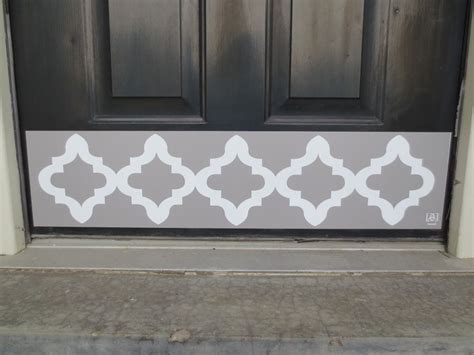 Door Kick Plate kickplate front door decorative hardware quatrefoil custom | Interior paint ...