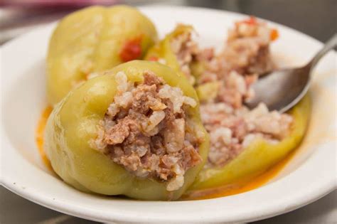 Croatian Stuffed Peppers Recipe (Punjene Paprike) | Chasing the Donkey