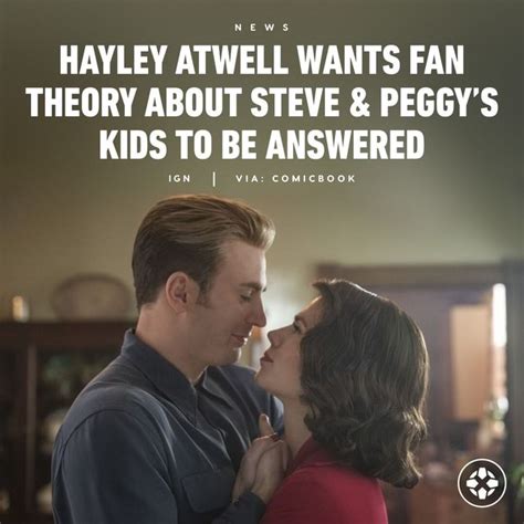 Marvel star Hayley Atwell wants to explore a fan theory about Peggy Carter's kids, and the ...